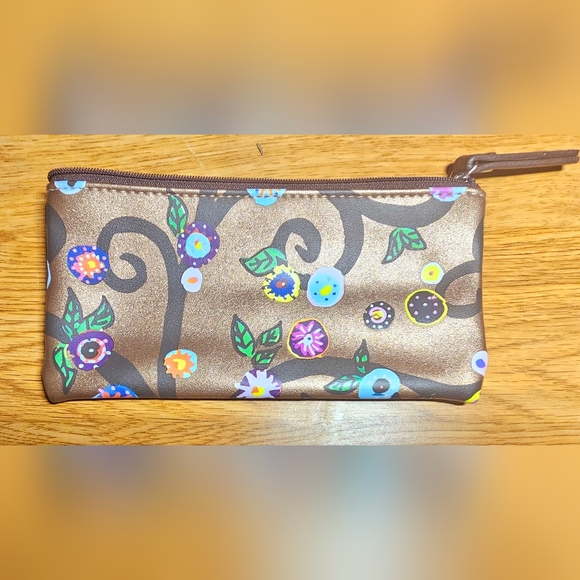 St. Jude children's foundation whimsical brown colorful jewelry travel case - Picture 4 of 8